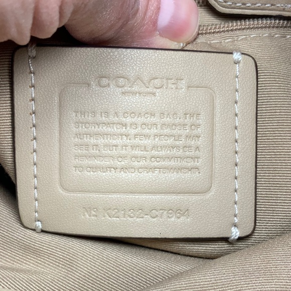 Coach Dempsey Bucket Bag in Signature Jacquard With Stripe And Coach Patch - Picture 12 of 12